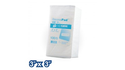 加護™ 紗墊 3"x3" (100片)