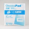 加護™ 消毒紗墊 4" x 4" (1盒20包，1包5片)